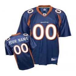 Denver Broncos Customized Jerseys blue