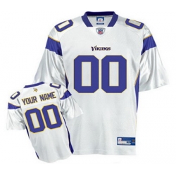 Minnesota Vikings Customized Jerseys white
