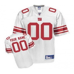 New York Giants Customized Jerseys white