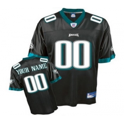 Philadelphia Eagles Customized Jerseys black