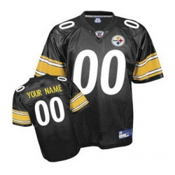 Pittsburgh Steelers Customized Jerseys black