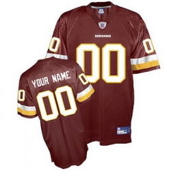 Washington Redskins Customized Jerseys red