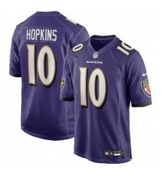 Men Baltimore Ravens 10 DeAndre Hopkins Purple 2025 F U S E Vapor Limited Football Jersey Men Baltimore Ravens 10 DeAndre Hopkins Purple 2025 F U S E Vapor Limited Football Jersey