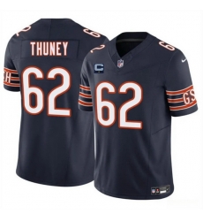 Men Chicago Bears 62 Joe Thuney Navy 2025 F U S E  With 1 Star C Patch Vapor Untouchable Limited Stitched Football Jersey Men Chicago Bears 62 Joe Thuney Navy 2025 F U S E  With 1 Star C Patch Vapor Untouchable Limited Stitched Football Jersey