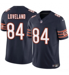 Youth Chicago Bears 84 Colston Loveland Navy 2025 Draft F U S E  Vapor Untouchable Limited Stitched Football Jersey