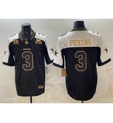 Men Dallas Cowboys 3 George pickens Black Gold 2025 F U S E With 5x Super Bowl Champions 26 Established In 1960 Patch Vapor Limited Stitched Football Jer Men Dallas Cowboys 3 George pickens Black Gold 2025 F U S E With 5x Super Bowl Champions 26 Established In 1960 Patch Vapor Limited Stitched Football Jer