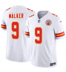 Men Kansas City Chiefs 9 Kenneth Walker III White 2026 F U S E Vapor Untouchable Limited Stitched Football Jersey Men Kansas City Chiefs 9 Kenneth Walker III White 2026 F U S E Vapor Untouchable Limited Stitched Football Jersey