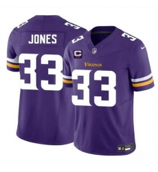 Men Minnesota Vikings 33 Aaron Jones Purple 2025 F U S E  Vapor Untouchable Limited Stitched Jersey Men Minnesota Vikings 33 Aaron Jones Purple 2025 F U S E  Vapor Untouchable Limited Stitched Jersey