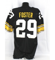 Men Steelers Barry Foster #29 Black Jersey Men Steelers Barry Foster #29 Black Jersey
