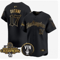 Men Dodgers 2025 LA Gothic Style Gold Vapor Premier Limited Stitched Jersey