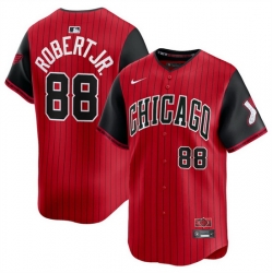 Men Chicago White Sox ACTIVE PLAYER Custom Red Black 2025 City Connect Limited Stitched Baseball Jersey