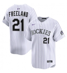 Men Colorado Rockies Nike White Alternate Limited Jersey Freeland Kyle 21 Men Colorado Rockies Nike White Alternate Limited Jersey Freeland Kyle 21