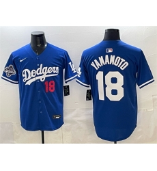 Men Los Angeles Dodgers 18 Yoshinobu Yamamoto Royal 2025 World Series Champions Patch Limited Stitched Baseball Jersey Men Los Angeles Dodgers 18 Yoshinobu Yamamoto Royal 2025 World Series Champions Patch Limited Stitched Baseball Jersey