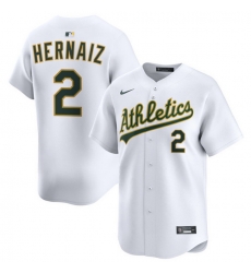 Men Athletics Nike Home Limited Custom Jersey White Hernaiz Darell 2 Men Athletics Nike Home Limited Custom Jersey White Hernaiz Darell 2