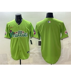 Men Philadelphia Phillies Blank Light Green Phanatic Limited Stitched Jersey Men Philadelphia Phillies Blank Light Green Phanatic Limited Stitched Jersey
