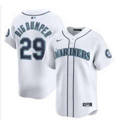 Men's Seattle Mariners Cal Raleigh Nike Big DUMPER White Cool Base Stitched MLB Jersey Men's Seattle Mariners Cal Raleigh Nike Big DUMPER White Cool Base Stitched MLB Jersey