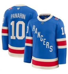 Men New York Rangers 10 Artemi Panarin Blue Centennial Stitched Hockey Jersey Men New York Rangers 10 Artemi Panarin Blue Centennial Stitched Hockey Jersey