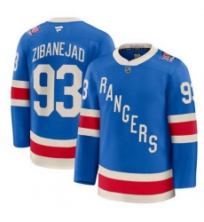 Men New York Rangers 93 Mika Zibanejad Blue Centennial Stitched Hockey Jersey Men New York Rangers 93 Mika Zibanejad Blue Centennial Stitched Hockey Jersey