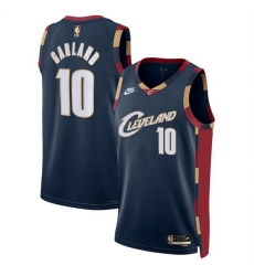 Men Cleveland Cavaliers 10 Darius Garland Navy 2025 Classic Edition Stitched Jersey Men Cleveland Cavaliers 10 Darius Garland Navy 2025 Classic Edition Stitched Jersey