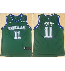 Men Dallas Mavericks 11 Kyrie Irving Green 2025 26 Classic Edition Stitched Basketball Jersey Men Dallas Mavericks 11 Kyrie Irving Green 2025 26 Classic Edition Stitched Basketball Jersey