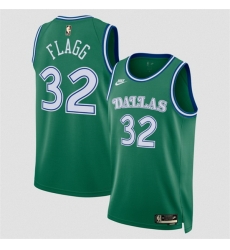 Men Dallas Mavericks 32 Cooper Flagg Green 2025 Classic Edition Stitched Basketball Jersey