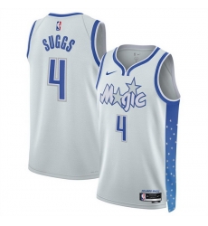 Men Orlando Magic 4 Jalen Suggs Silver 2025 26 City Edition Stitched Basketball Jersey Men Orlando Magic 4 Jalen Suggs Silver 2025 26 City Edition Stitched Basketball Jersey
