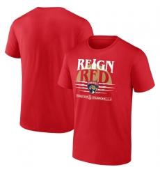 Men Florida Panthers Red 2025 Stanley Cup Champions Hometown DNA T Shirt