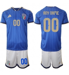 Italy 2026 FIFA World Cup Soccer Jersey Blue CUSTOM