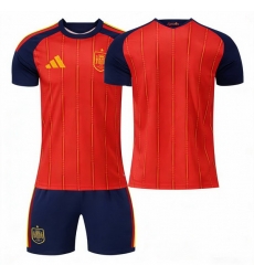 2026 FIFA World Cup Spain Soccer Home Jersey Blank 2026 FIFA World Cup Spain Soccer Home Jersey Blank