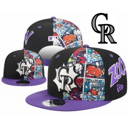 Colorado Rockies Snapback Cap 25K T298