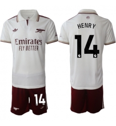 Men Arsenal 2026 Soccer Jerseys White #14 HENRY