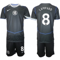 Men Chelsea 2026 Soccer Jerseys DarkGrey #8 LAMPARD