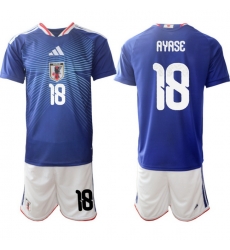 Japan 2026 FIFA World Cup Soccer Jersey Blue #18 AYASE