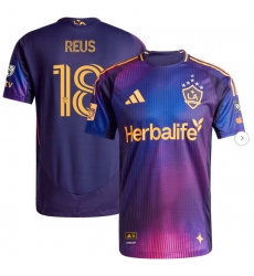 Mens LA Galaxy Marco Reus adidas Navy 2025 RIZON Authentic Player Jersey
