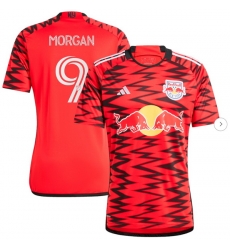 Men's New York Red Bulls Lewis Morgan adidas Red 2024 Legacy Replica Player Jersey