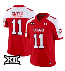 Men Women Youth Utah Utes 11 Alex Smith Red Alternate 2024 Vapor Limited Jersey All Stitched