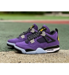 Air Jordan 4 OG Lakers Men Shoes FV5029 500