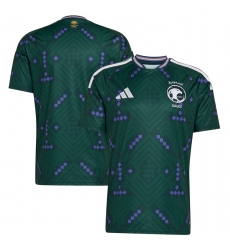 Men adidas Green Saudi Arabia National Team FIFA x World Cup 2026 Home Replica Jersey