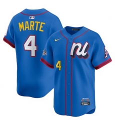 mens nike ketel marte blue national league 2025 all star edition limited player jersey