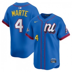 mens nike ketel marte blue national league 2025 all star edition limited player jersey
