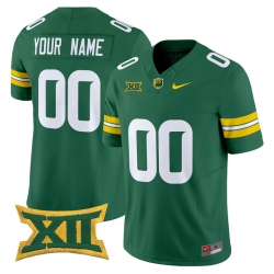 Men Women Youth Baylor Bears 2024 Vapor Limited Custom Jersey All Stitched Green