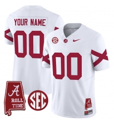 Men Women Youth Alabama Crimson Tide Vapor Limited Custom Jersey V6 Alabama Map All Stitched White Men Women Youth Alabama Crimson Tide Vapor Limited Custom Jersey V6 Alabama Map All Stitched White
