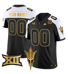 Men Women Youth Arizona State Sun Devils 2024 Gold Vapor Limited Custom Jersey All Stitched Aternate