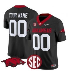 Men Women Youth Arkansas Razorbacks Vapor Limited Custom Jersey All Stitched Black