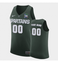 Michigan State Spartans Custom Green 2019 Final Four Replica Jersey Michigan State Spartans Custom Green 2019 Final Four Replica Jersey
