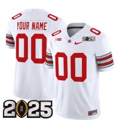 Men Ohio State Buckeyes Active Player Custom White 2025 CFP Final Patch F U S E Vapor Limited Stitched Football Jersey Men Ohio State Buckeyes Active Player Custom White 2025 CFP Final Patch F U S E Vapor Limited Stitched Football Jersey