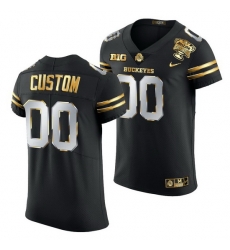Ohio State Buckeyes Custom Black 2021 Sugar Bowl Golden Limited Authentic Football Jersey Ohio State Buckeyes Custom Black 2021 Sugar Bowl Golden Limited Authentic Football Jersey