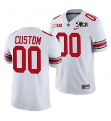 Ohio State Buckeyes Custom White 2021 Sugar Bowl Champions College Football Playoff College Football Playoff Jersey 0 Ohio State Buckeyes Custom White 2021 Sugar Bowl Champions College Football Playoff College Football Playoff Jersey 0