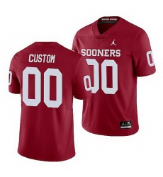 Oklahoma Sooners Custom Crimson Limited Men'S Jersey Oklahoma Sooners Custom Crimson Limited Men'S Jersey
