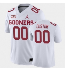 Oklahoma Sooners Custom White Away Men'S Jersey Oklahoma Sooners Custom White Away Men'S Jersey